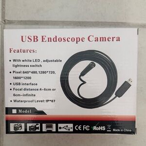 USB Endoscope Camera with LED